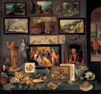 Frans the Younger Francken - art room